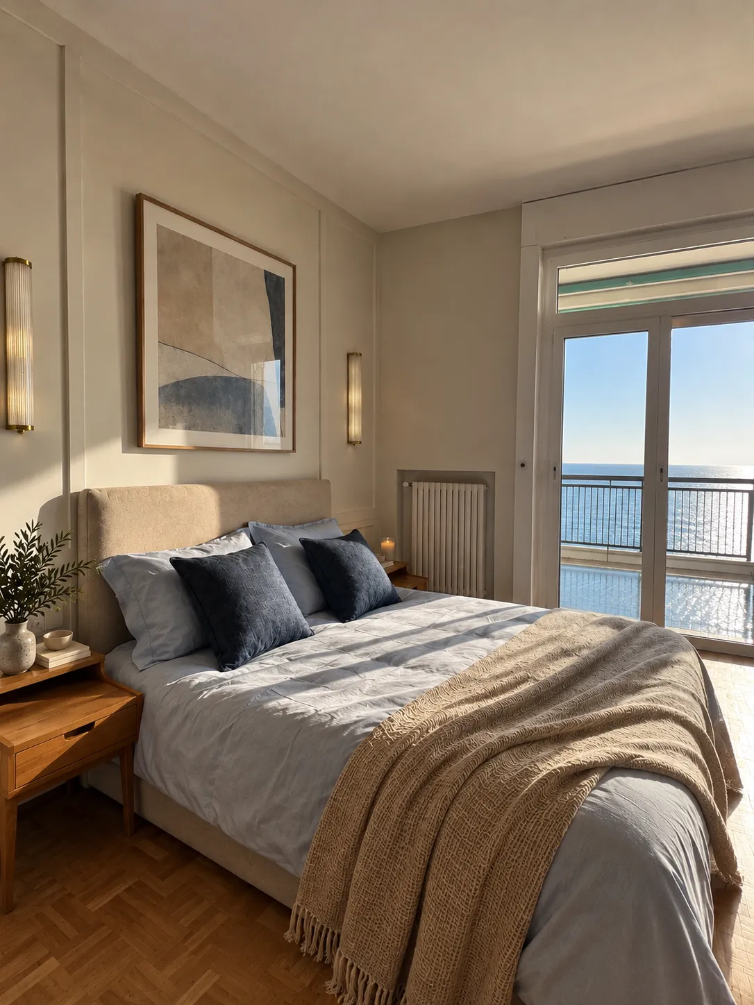 Appartamento vista mare – Camera padronale – Dopo