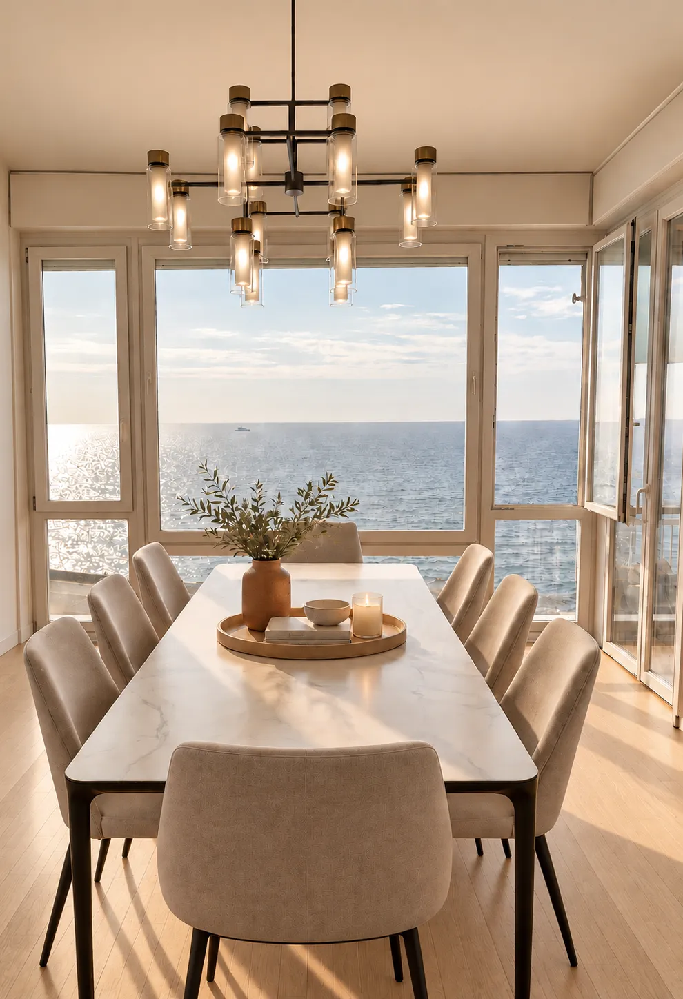 Appartamento vista mare – Sala da pranzo – Dopo
