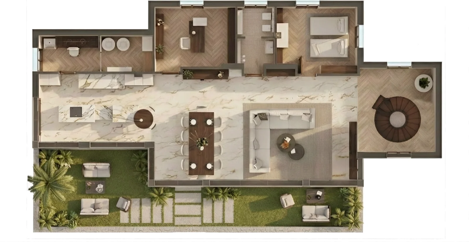 Residenza privata – Planimetria