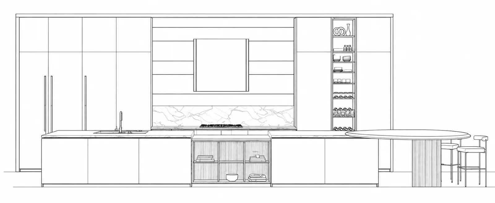 Residenza privata – Prospetto