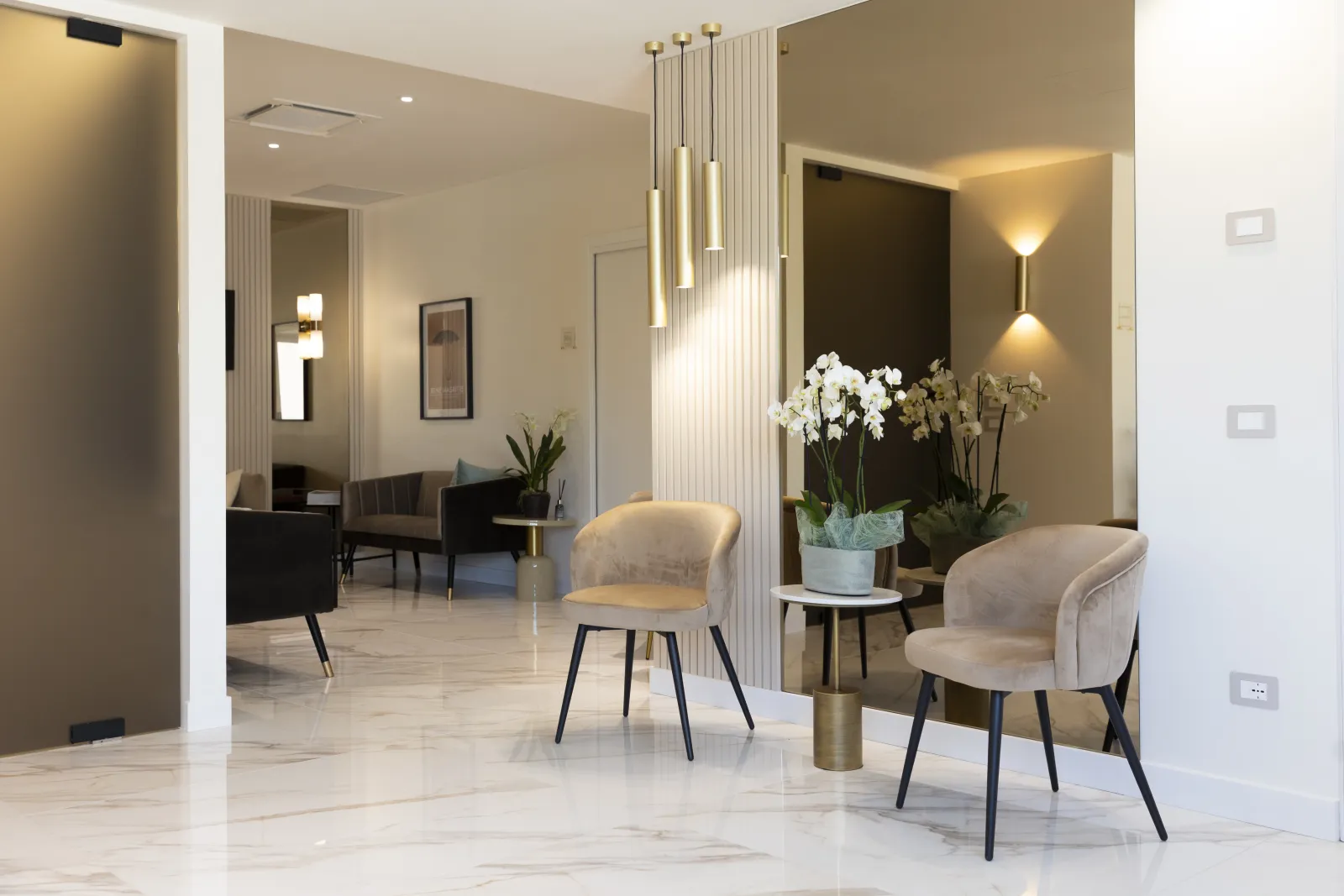 Residenza privata – Studio professionale · Area d'attesa – Dopo